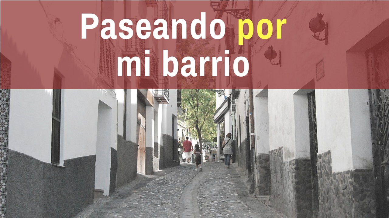 vídeo y actividades para aprender español: dar un paseo