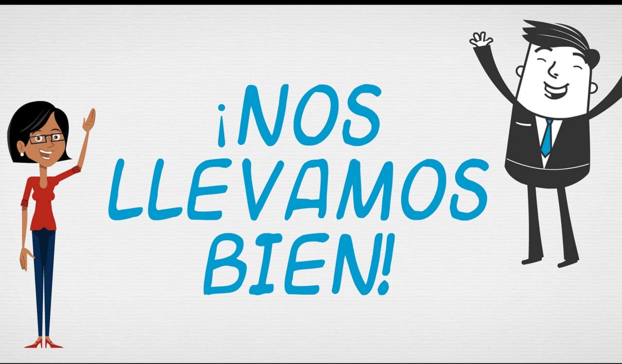 vídeo y actividades para aprender expresiones en español: llevarse bien con alguien