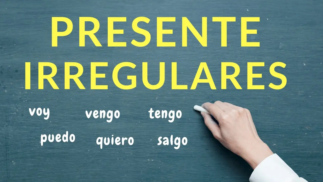 verbos irregulares en español