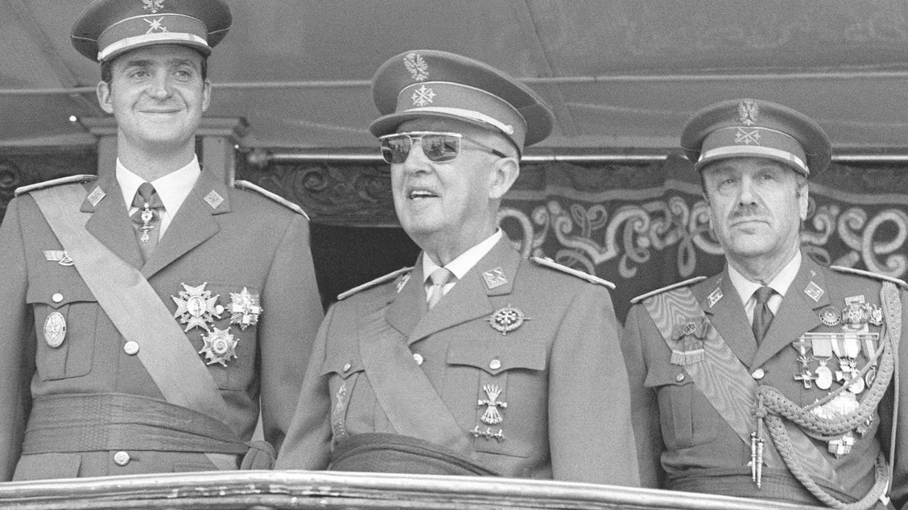 Franco y el Rey Juan Carlos I
